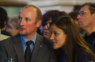 Damien Humbert-Droz et Fanny Noghero