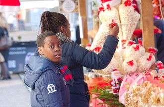Fête de la St-Nicolas à La Chaux-de-Fonds.