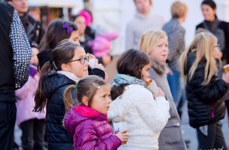 Fête de la St-Nicolas à La Chaux-de-Fonds.