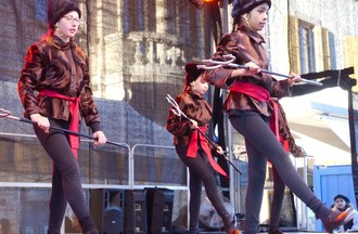 Fête de la St-Nicolas à La Chaux-de-Fonds.