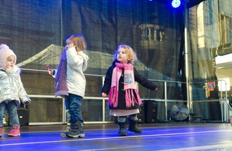 Fête de la St-Nicolas à La Chaux-de-Fonds.