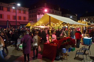 Fête de la St-Nicolas à La Chaux-de-Fonds.