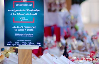 Fête de la St-Nicolas à La Chaux-de-Fonds.