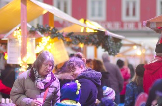 Fête de la St-Nicolas à La Chaux-de-Fonds.