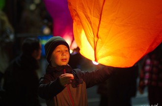 Fête de la St-Nicolas à La Chaux-de-Fonds.