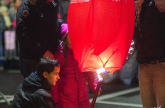 Fête de la St-Nicolas à La Chaux-de-Fonds.
