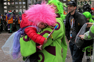 Petite fille de Carnaval