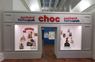 Photos prises lors de l'expo Suchard en 2020 au Musée d'Art & d'Histoire de Neuchâtel
