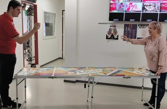 On a même essayé le beer-pong