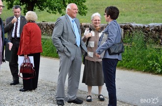 Cérémonie officielle pour l'élection de Pierre-Alain Schnegg. 