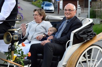 Cérémonie officielle pour l'élection de Pierre-Alain Schnegg. 