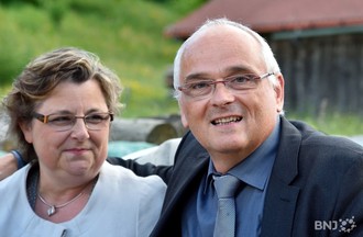 Cérémonie officielle pour l'élection de Pierre-Alain Schnegg. 