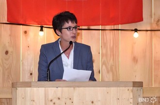 Cérémonie officielle pour l'élection de Pierre-Alain Schnegg. 