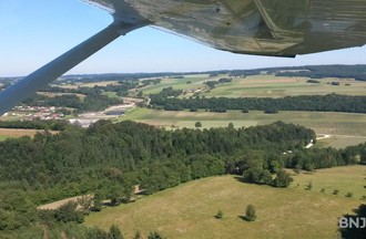 Survol de l'arc jurassien