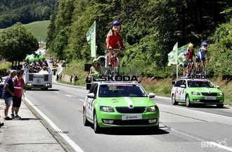 Le Tour de France à La Clusette, entre le Vallon et le Littoral neuchâtelois.
