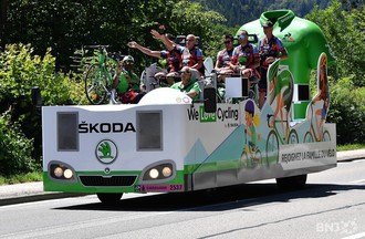 Le Tour de France à La Clusette, entre le Vallon et le Littoral neuchâtelois.
