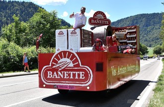 Le Tour de France à La Clusette, entre le Vallon et le Littoral neuchâtelois.