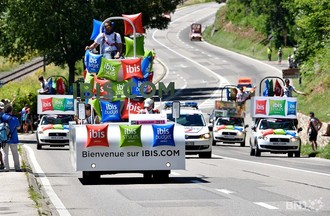 Le Tour de France à La Clusette, entre le Vallon et le Littoral neuchâtelois.