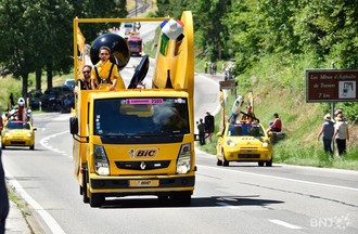 Le Tour de France à La Clusette, entre le Vallon et le Littoral neuchâtelois.
