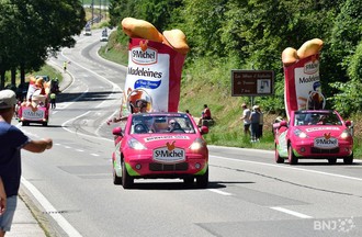 Le Tour de France à La Clusette, entre le Vallon et le Littoral neuchâtelois.