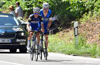 Le Tour de France à La Clusette, entre le Vallon et le Littoral neuchâtelois.