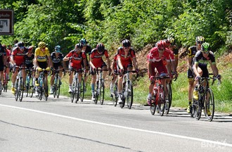 Le Tour de France à La Clusette, entre le Vallon et le Littoral neuchâtelois.