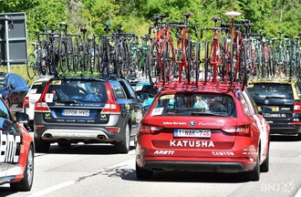 Le Tour de France à La Clusette, entre le Vallon et le Littoral neuchâtelois.