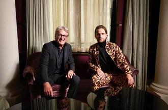 Raphaël et Bernhard Russi