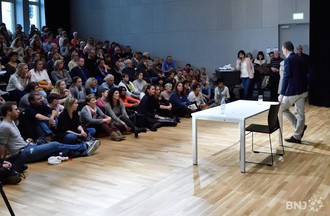 René Prêtre au Campus Strate J