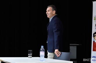 René Prêtre au Campus Strate J