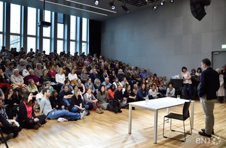 René Prêtre au Campus Strate J