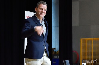 René Prêtre au Campus Strate J