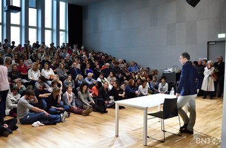 René Prêtre au Campus Strate J