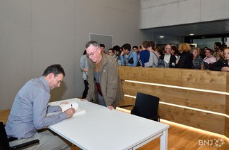 René Prêtre au Campus Strate J