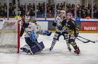 Viktor Östlund, Damian Gehringer et Thibault Frossard