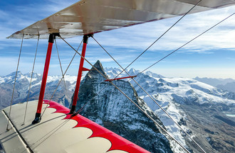 Le Bücker piloté par Patrick Guerne