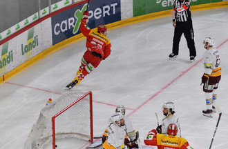 Damien Brunner vient d'inscrire le 2-0 et on joue depuis moins de 2 minutes !