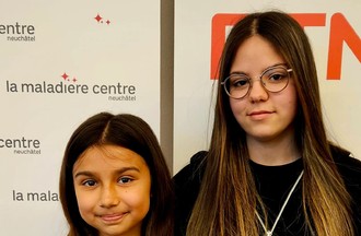 Léane et Andrea, les gagnantes de la rencontre VIP