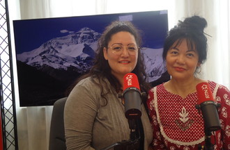 Usha et sa fille Sweta