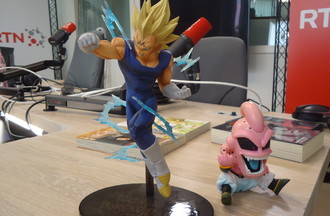 Vegeta et Buu personnages de Dragon Ball