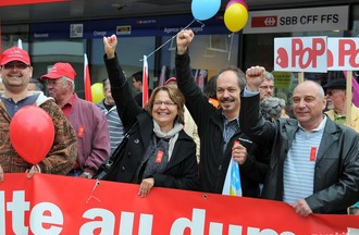 Défilé du 1er mai à Moutier