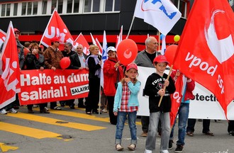 Défilé du 1er mai à Moutier
