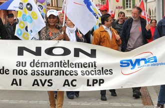 Défilé du 1er mai à Moutier