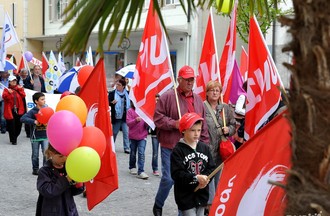 Défilé du 1er mai à Moutier