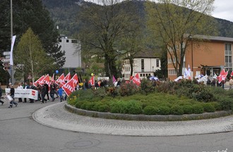 Défilé du 1er mai à Moutier