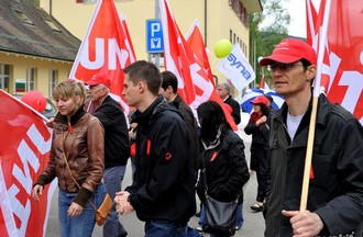 Défilé du 1er mai à Moutier