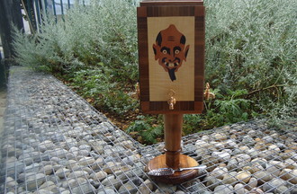 La fontaine à absinthe réalisé par Jean-Paul le mari de Rosemarie