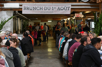 Le Grandmont, brunch, premier août