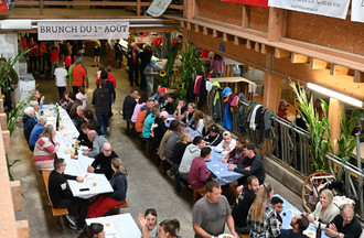 Le Grandmont, brunch, premier août