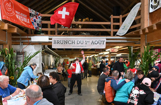 Le Grandmont, brunch, premier août